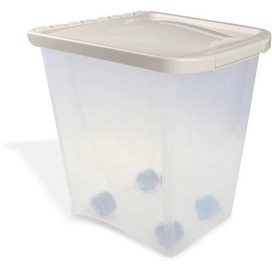 Food Storage On Wheels - Van Ness 25 lb Dog Food