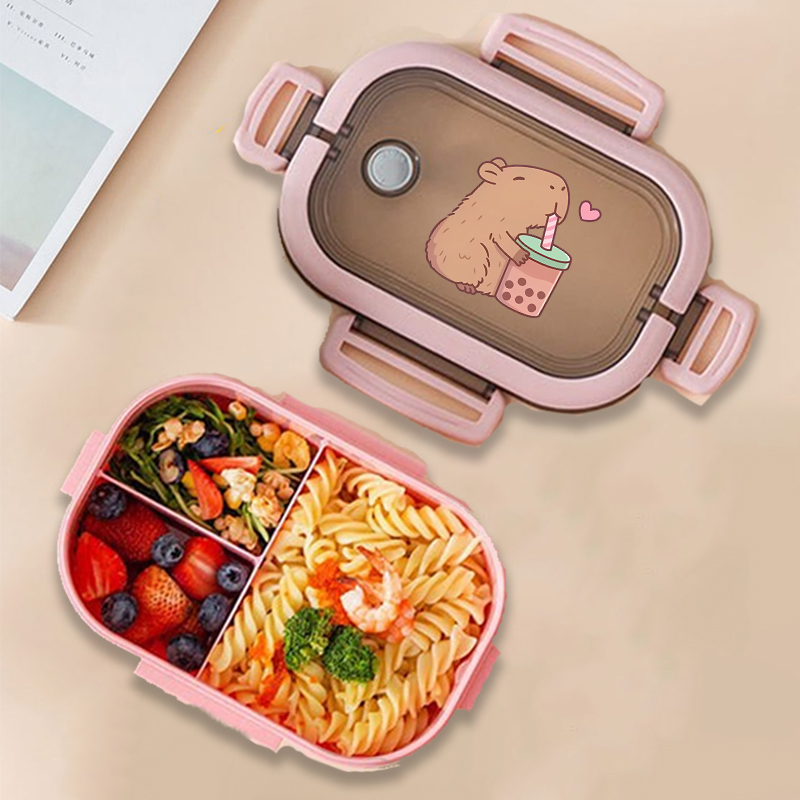 Food Storage Ideas - Capybara Bento Lunch Box Anime Animals