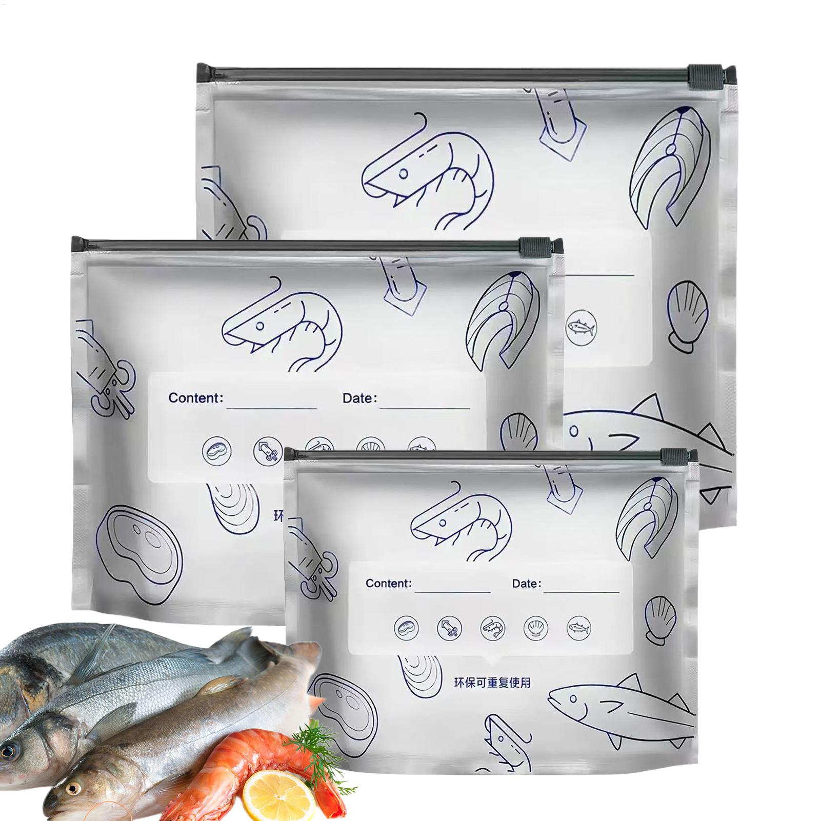 Food Storage Ziploc Bags - 30pcs Aluminum Foil Food Bags Kitchen