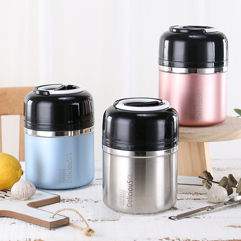 Food Storage For Long Term - Lunch Box Stainless Steel Thermal Lunch