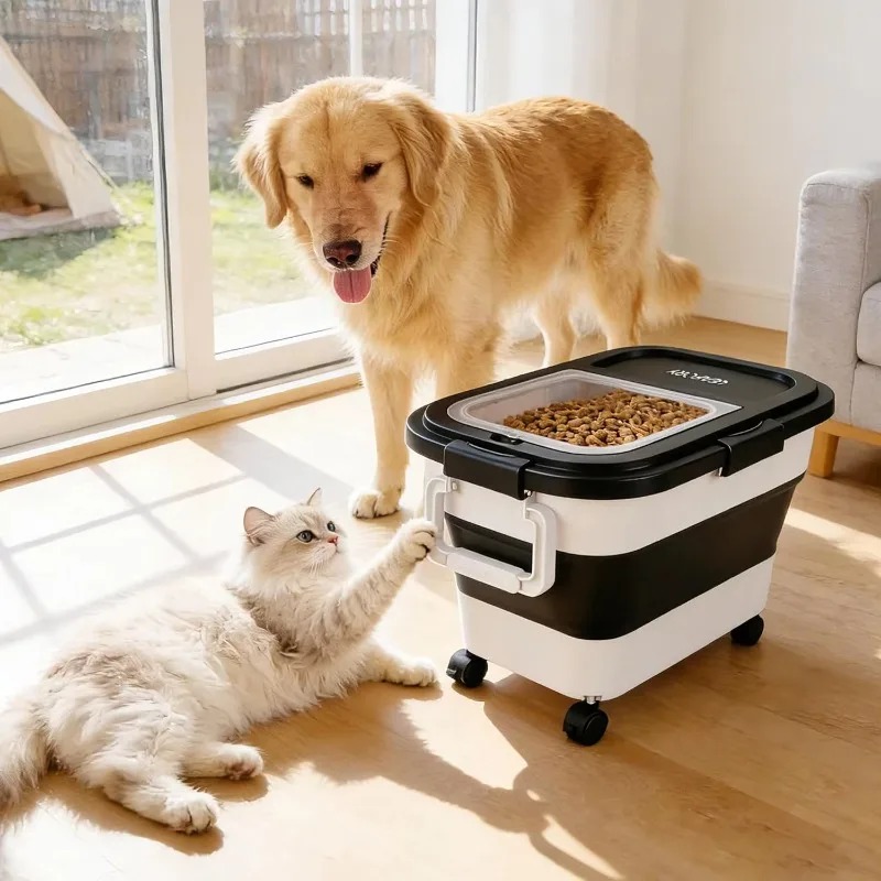 Food Storage Pet - Dog Food Storage Container 20-25lbs, Airtight