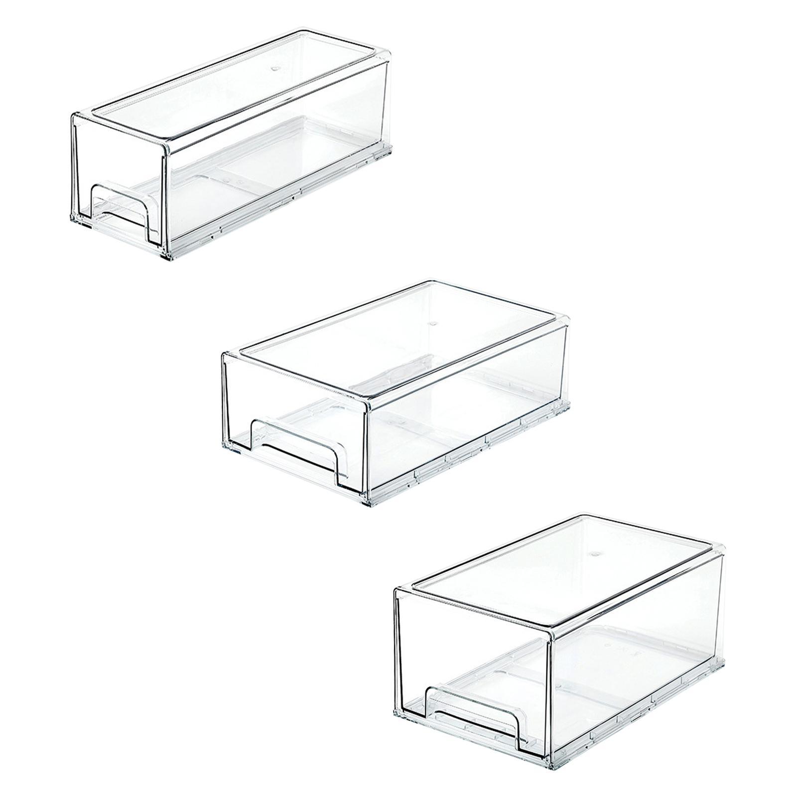 Food Storage Without Pantry - Fridge Drawer Organizer Pull Out Pantry