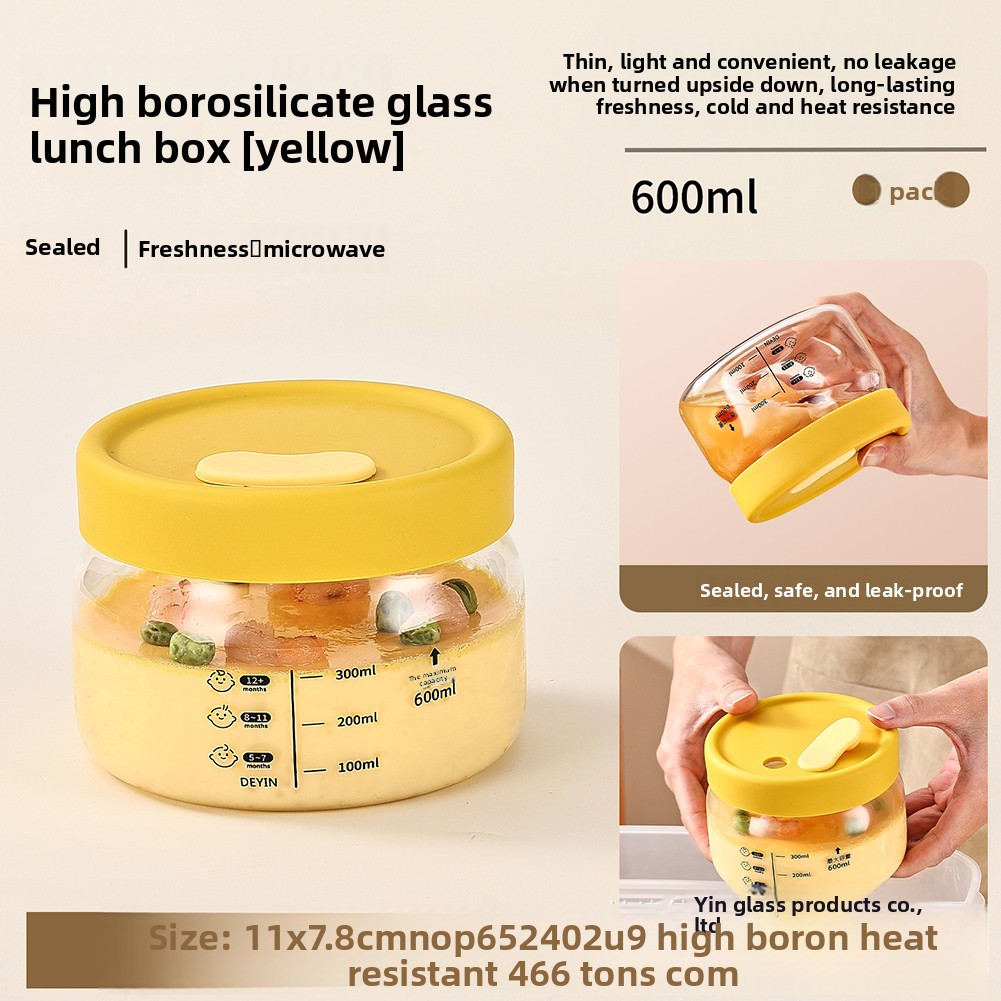 Food Storage Containers Glass - Glass Food Storage Container Airtight Leakproof
