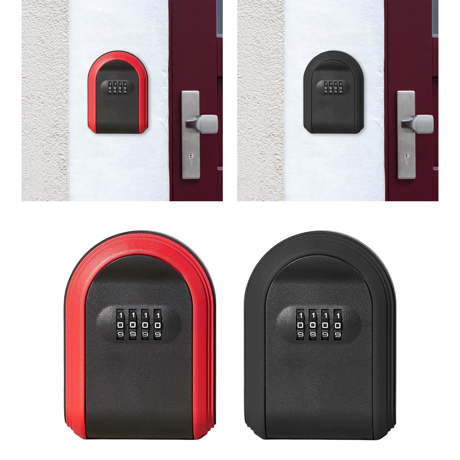 Food Storage Box With Lock And Key - Key Cabinet Organizer Locking Password Key