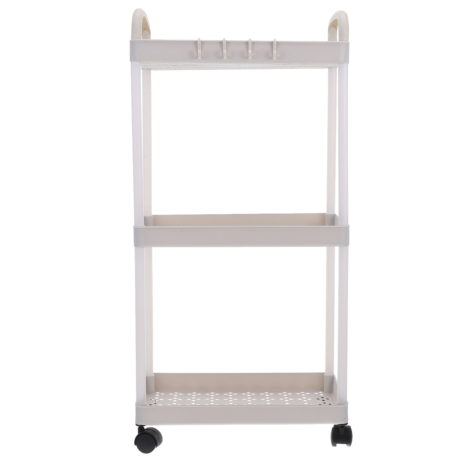 3 Tier Plastic Utility Cart Ro - Food Storage On Wheels ulasan dan harga