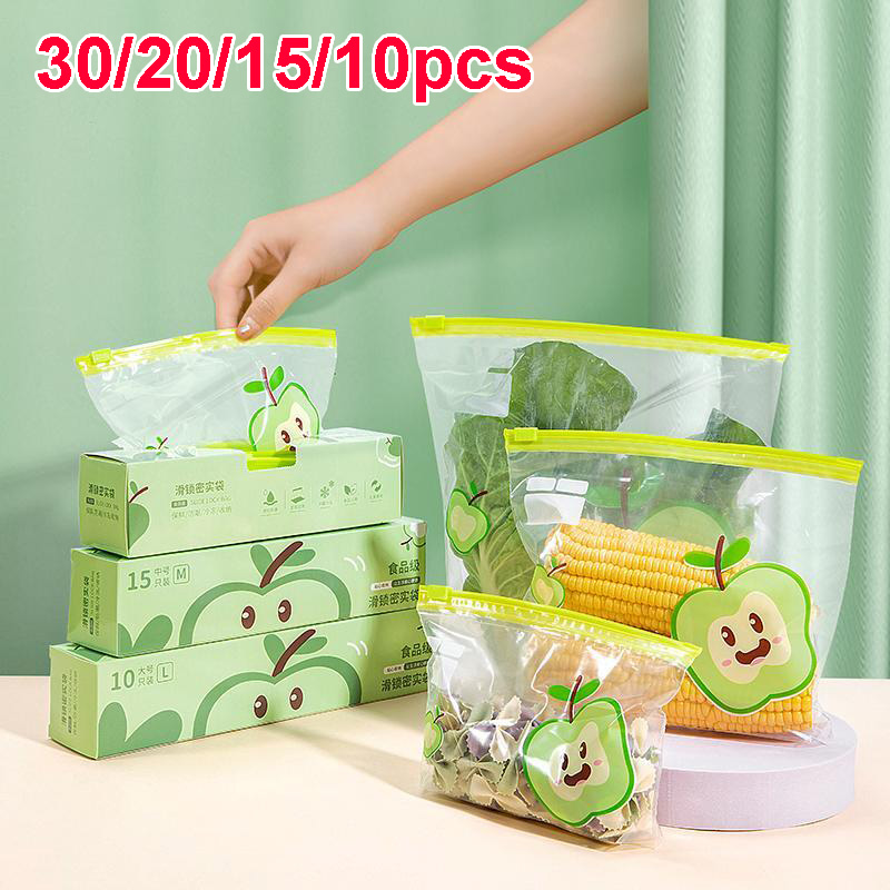 Reusable Zip Lock Bag Food Gra - Food Storage Ziploc Bags ulasan dan harga
