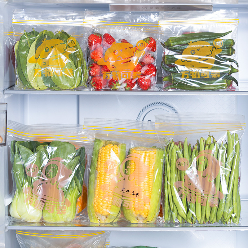 Reusable Zip Lock Bag Food Gra - Food Storage Ziploc Bags ulasan dan harga