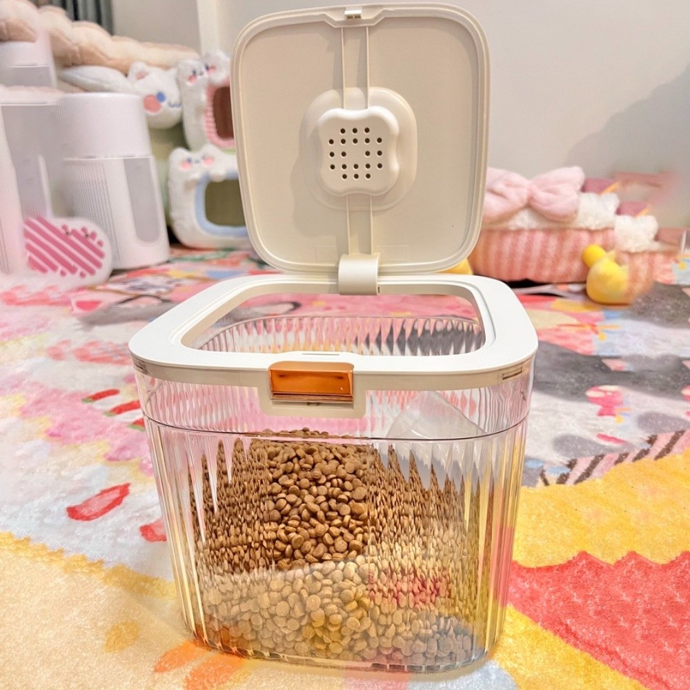 Flip Cover Dog Food Storage Co - Food Storage Pet ulasan dan harga