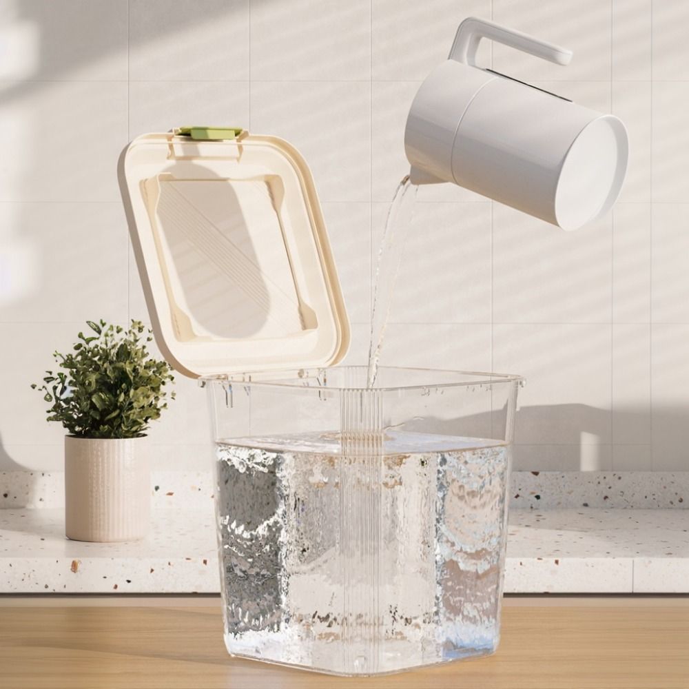 Durable Insect Proof Rice Stor - Food Storage On Wheels ulasan dan harga