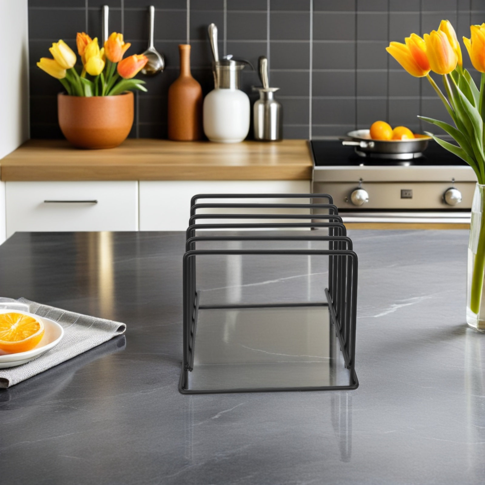 Cutting Board Rack Heavy Duty  - Food Storage Rack ulasan dan harga