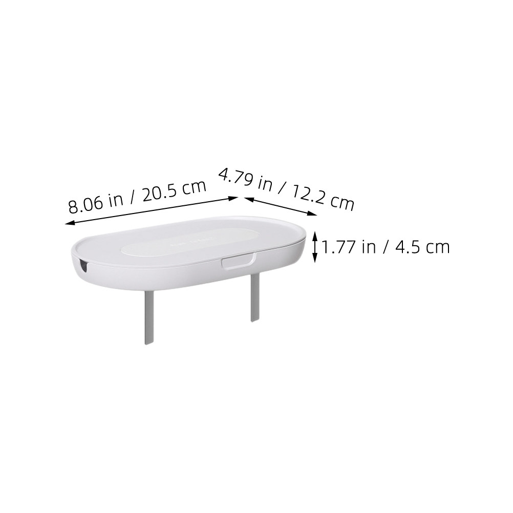 Wall Outlet Rack Detachable Pl - Food Storage Rack ulasan dan harga