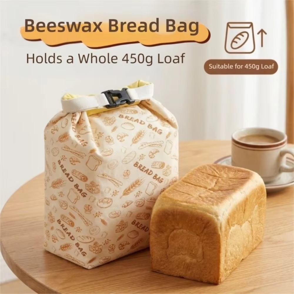 Reusable Beeswax Bread Bags Co - Beeswax Food Wrap ulasan dan harga