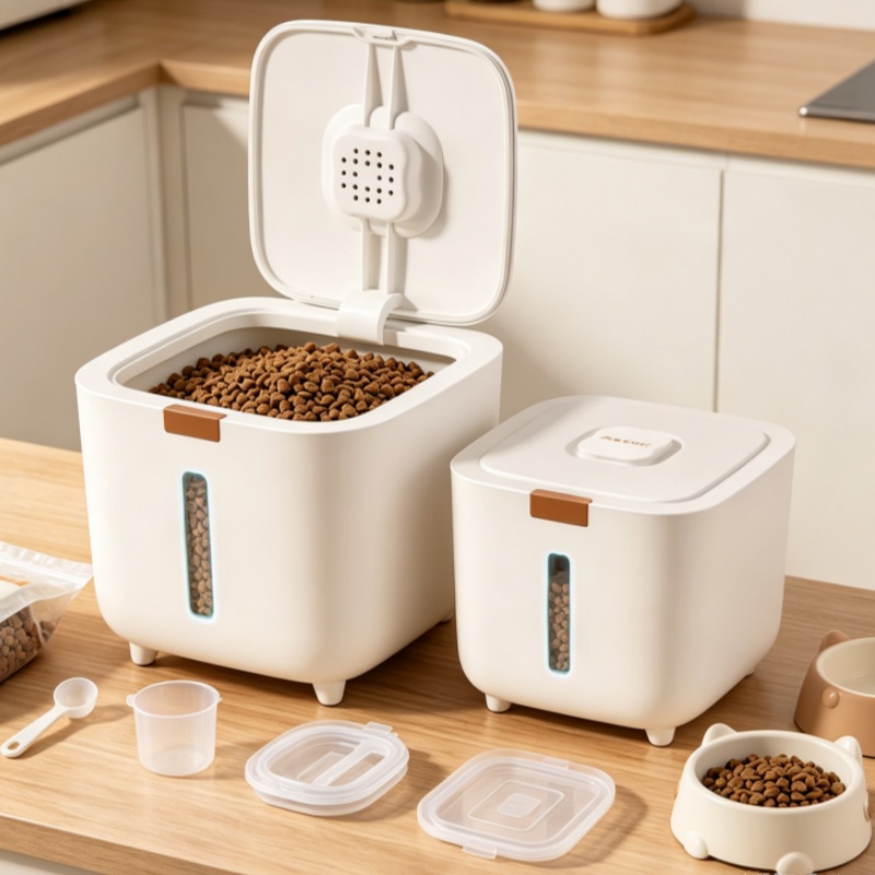 5/7KG Pet Food Storage Box, Se - Food Storage Pet ulasan dan harga
