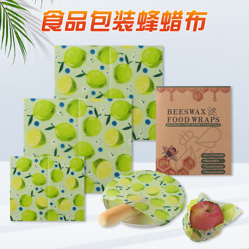 Beeswax Food Wrap Food Paper R - Beeswax Food Wrap ulasan dan harga