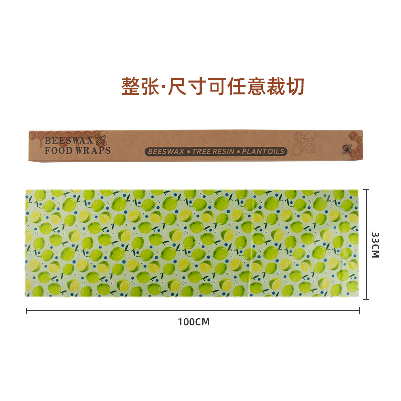 Beeswax Food Wrap Food Paper R - Beeswax Food Wrap ulasan dan harga