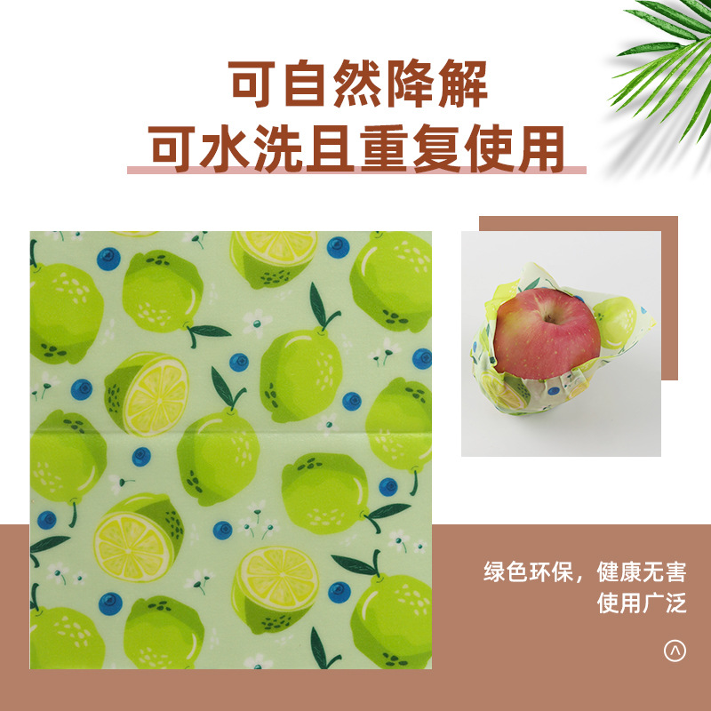 Beeswax Food Wrap Food Paper R - Beeswax Food Wrap ulasan dan harga