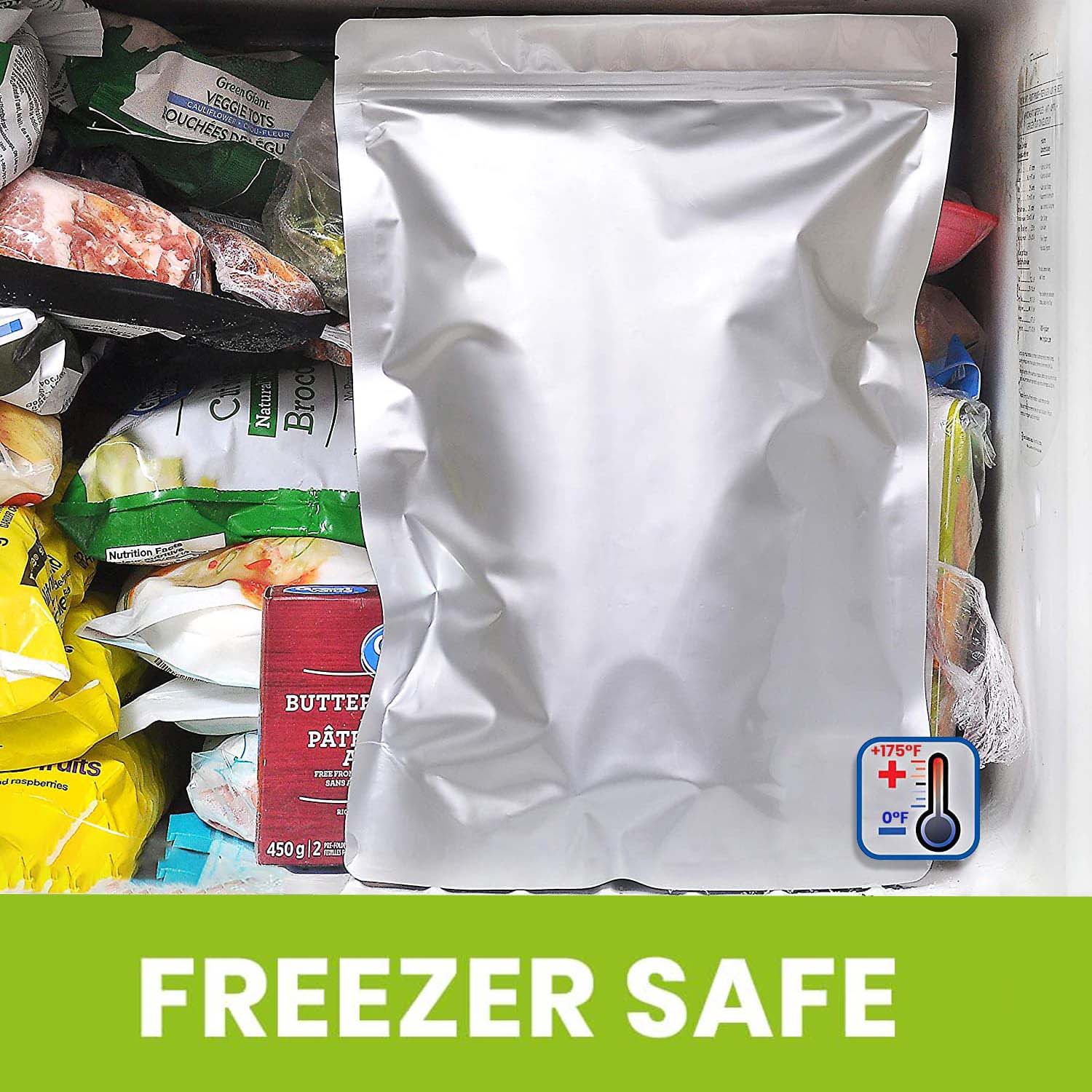 0.25 /1/2.5/ 5 Gallon Silver A - Food Storage For Long Term ulasan dan harga