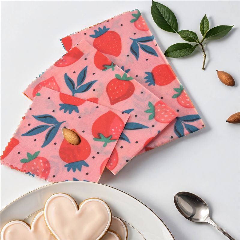 A01F-1Set Reusable Beeswax Clo - Beeswax Food Wrap ulasan dan harga