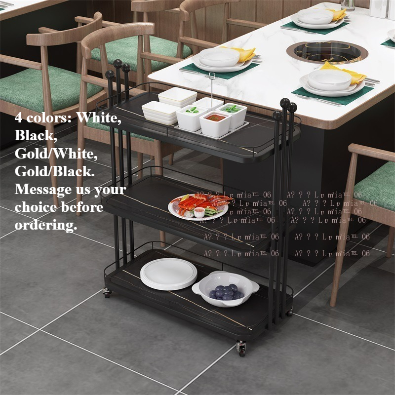 Restaurant Food Rack Tableware - Food Storage On Wheels ulasan dan harga