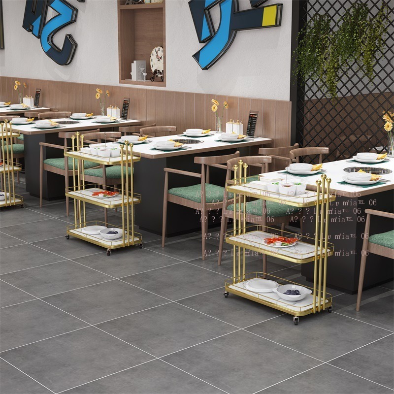 Restaurant Food Rack Tableware - Food Storage On Wheels ulasan dan harga