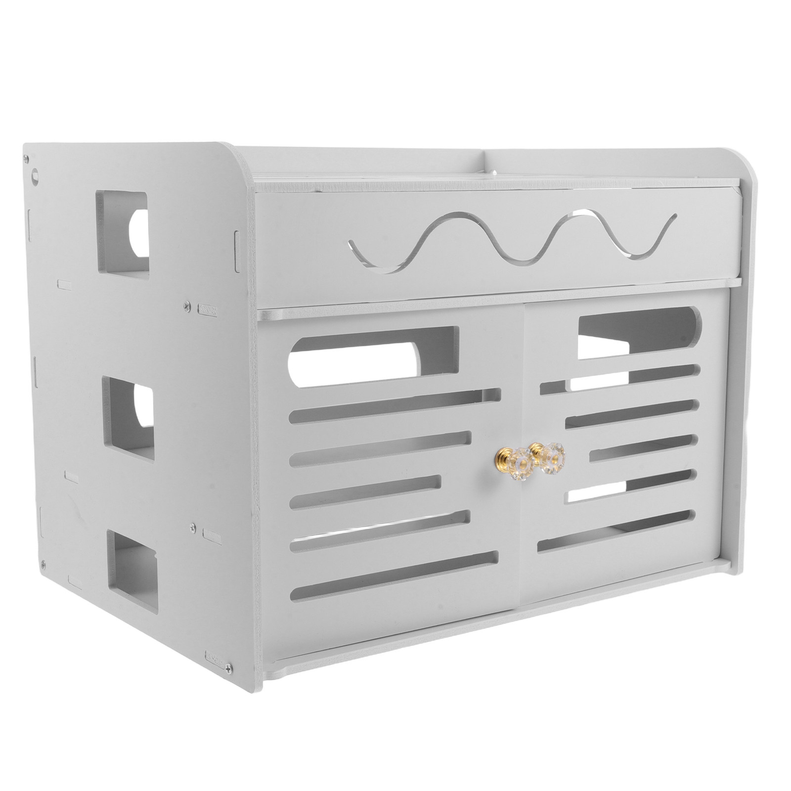 3 Layers WiFi Router Storage B - Food Storage Rack ulasan dan harga
