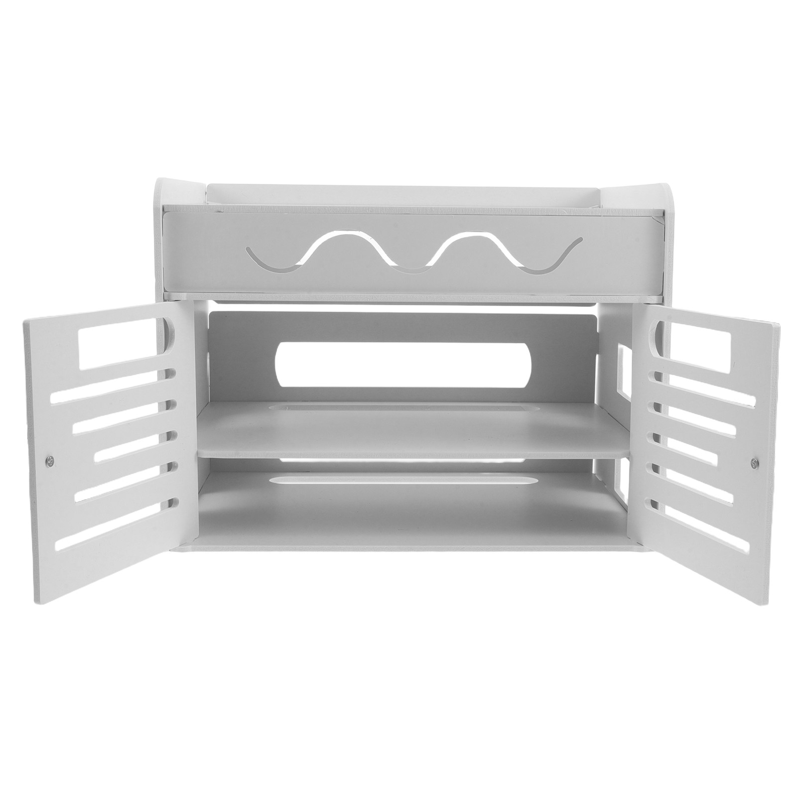 3 Layers WiFi Router Storage B - Food Storage Rack ulasan dan harga