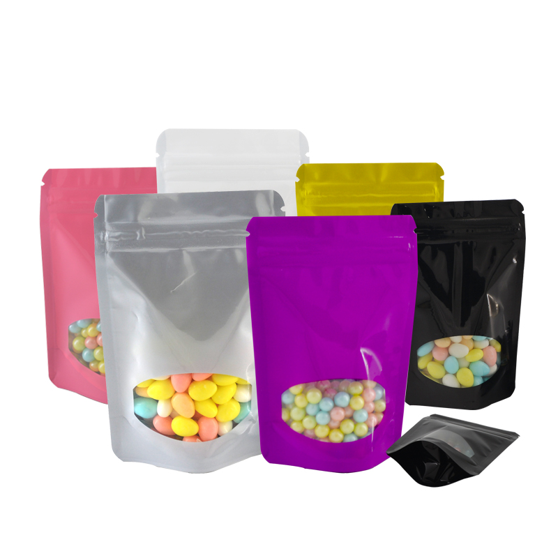 100 Pcs Colored Aluminum Foil  - Food Storage Ziploc Bags ulasan dan harga