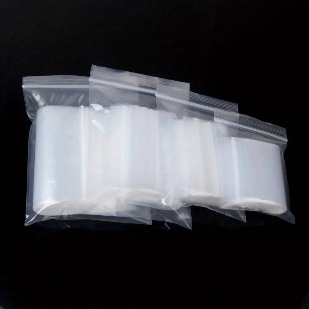 100pcs, Thick Clear Zip Lock Z - Food Storage Ziploc Bags ulasan dan harga