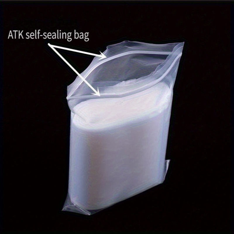 100pcs, Thick Clear Zip Lock Z - Food Storage Ziploc Bags ulasan dan harga