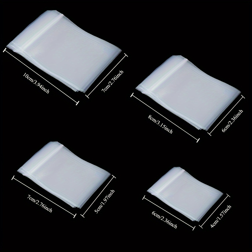 100pcs, Thick Clear Zip Lock Z - Food Storage Ziploc Bags ulasan dan harga