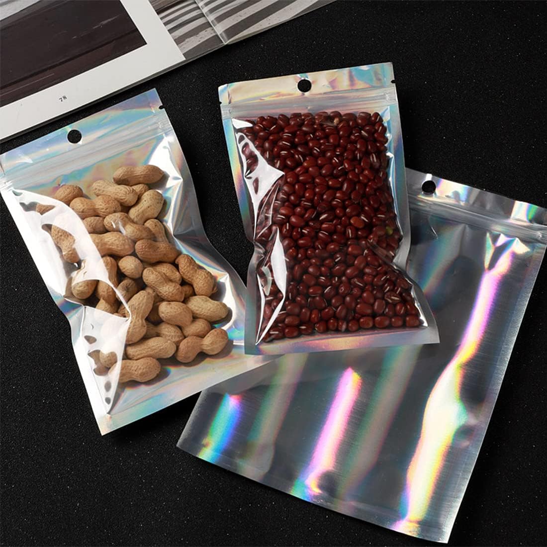 50/10PCS Laser Sealing Bags Pl - Food Storage Ziploc Bags ulasan dan harga