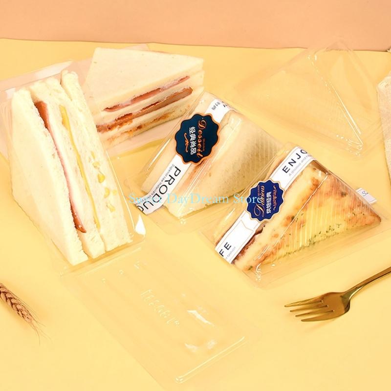Y88C Pack of 100 PET Sandwich  - Food Storage Pet ulasan dan harga