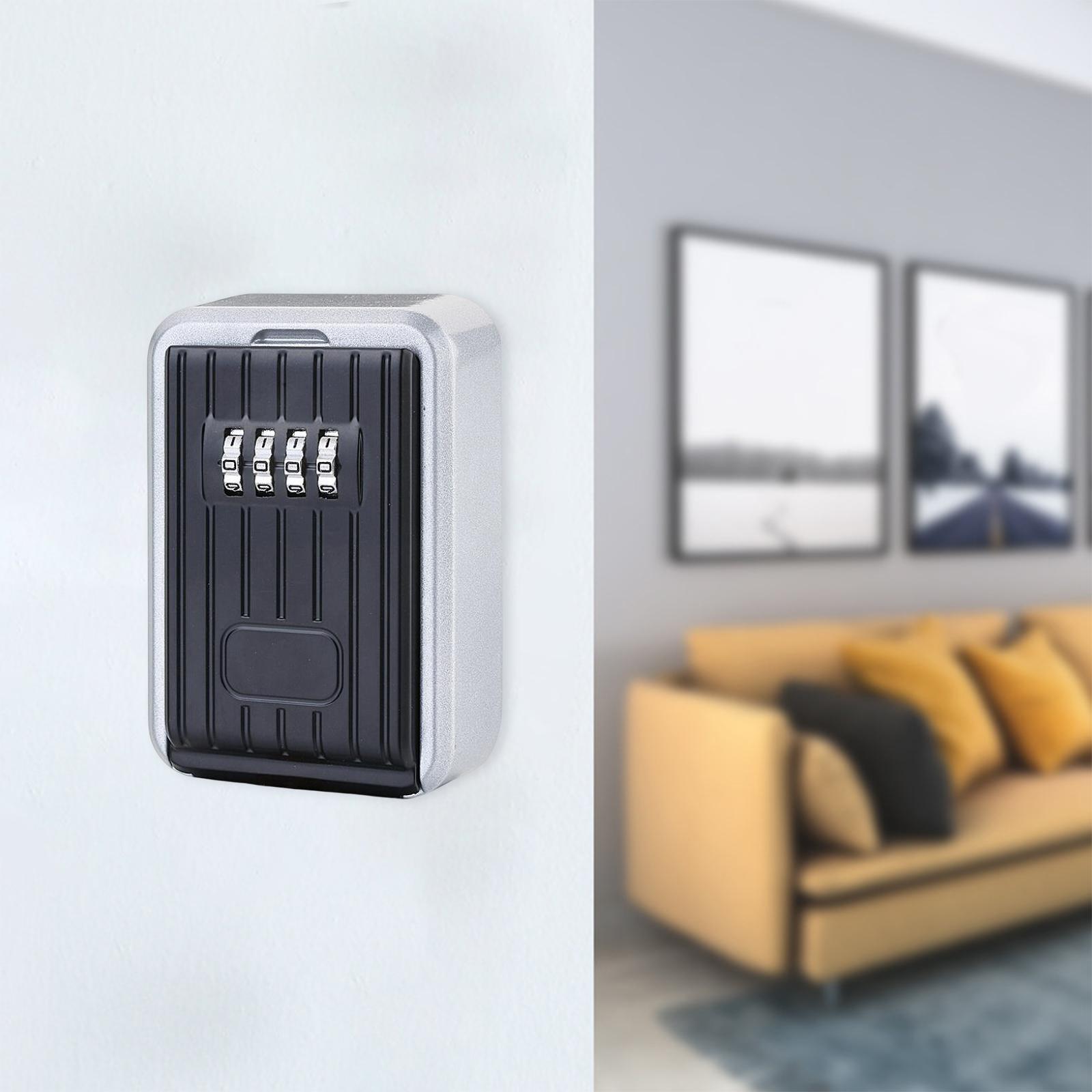 4 Digit Wall Mounted Password  - Food Storage Box With Lock And Key ulasan dan harga