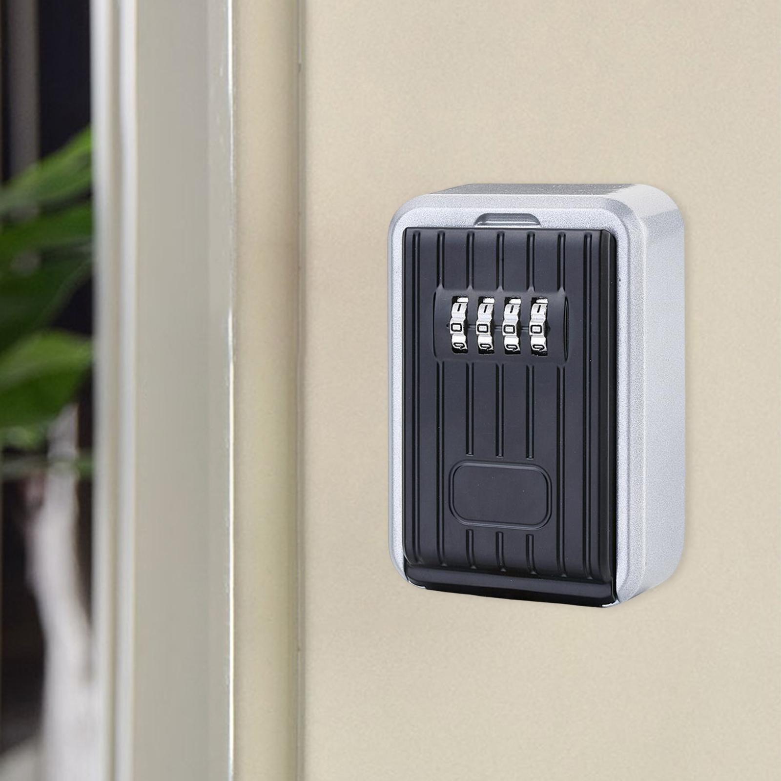 4 Digit Wall Mounted Password  - Food Storage Box With Lock And Key ulasan dan harga