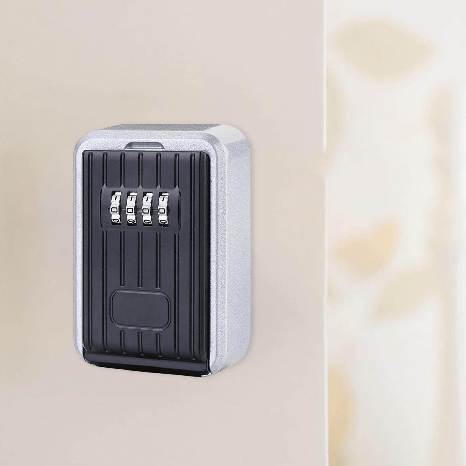 4 Digit Wall Mounted Password  - Food Storage Box With Lock And Key ulasan dan harga