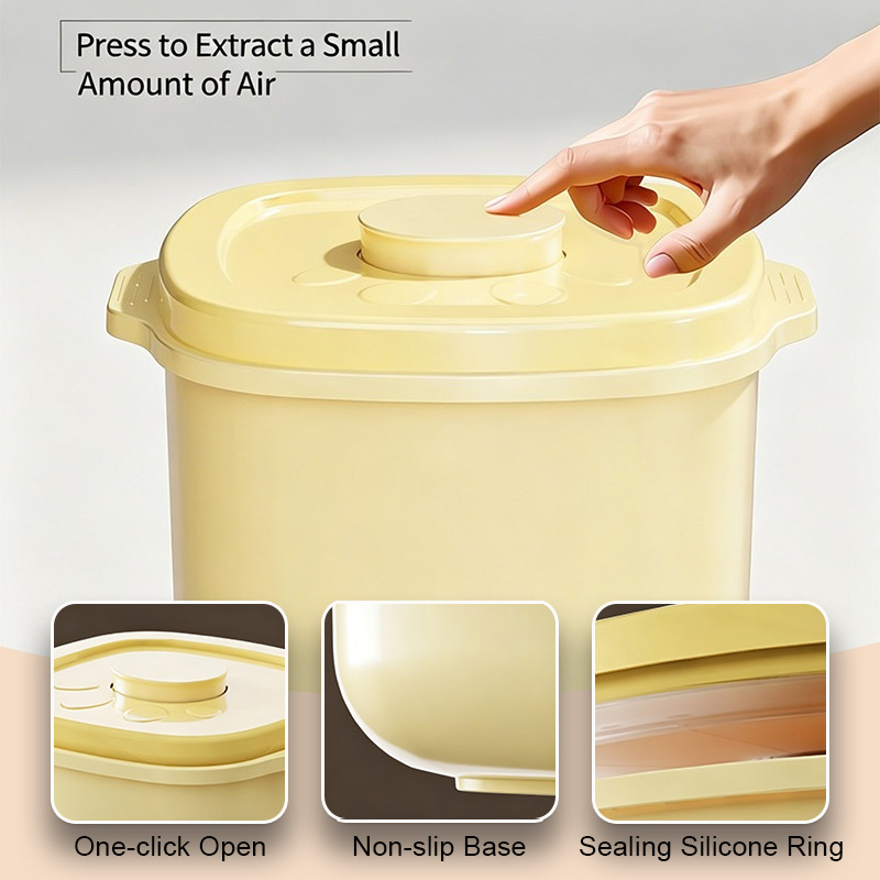 1PC 2.5/5/10L Vacuum Sealed Pe - Food Storage Pet ulasan dan harga