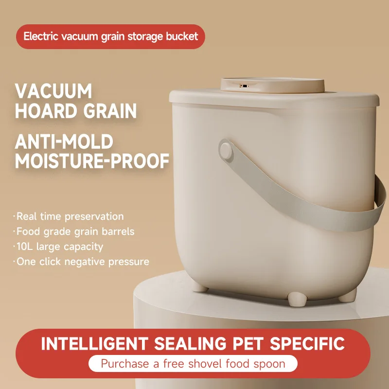Vacuum Pet Food Storage Contai - Food Storage Pet ulasan dan harga