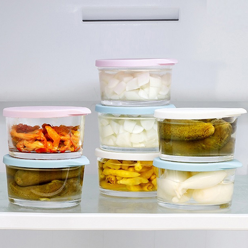 ●Microwave Safe Round Food Sto - Food Storage Containers Glass ulasan dan harga
