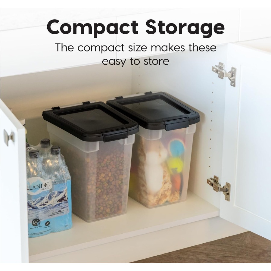 IRIS 10 Lbs. Airtight Pet Food - Food Storage Pet ulasan dan harga