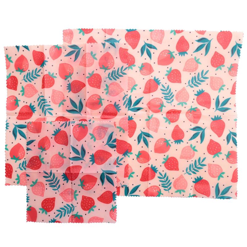 B62B-4Set Reusable Beeswax Clo - Beeswax Food Wrap ulasan dan harga