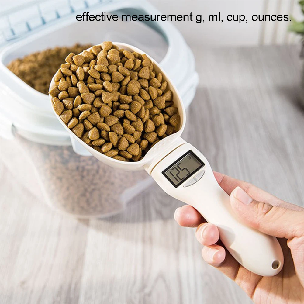 Pet Food Measuring Scoop Elect - Food Storage With Scoop ulasan dan harga