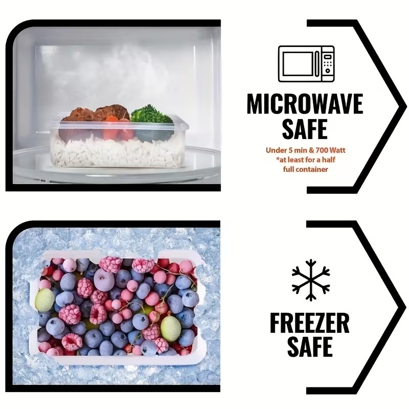 4-Piece Clear Food Storage Con - Food Storage Ideas ulasan dan harga