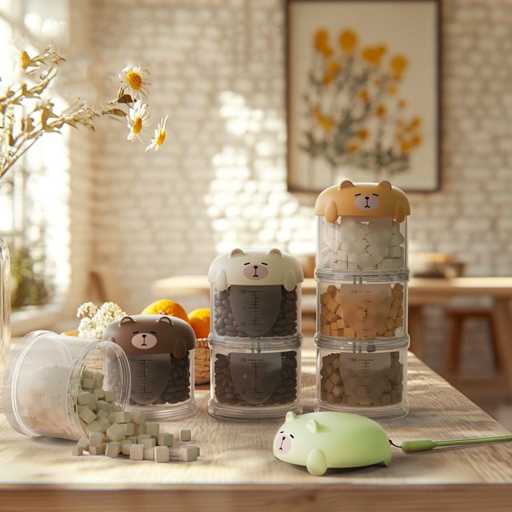 Practical Plastic Multi-Layer  - Food Storage Pet ulasan dan harga