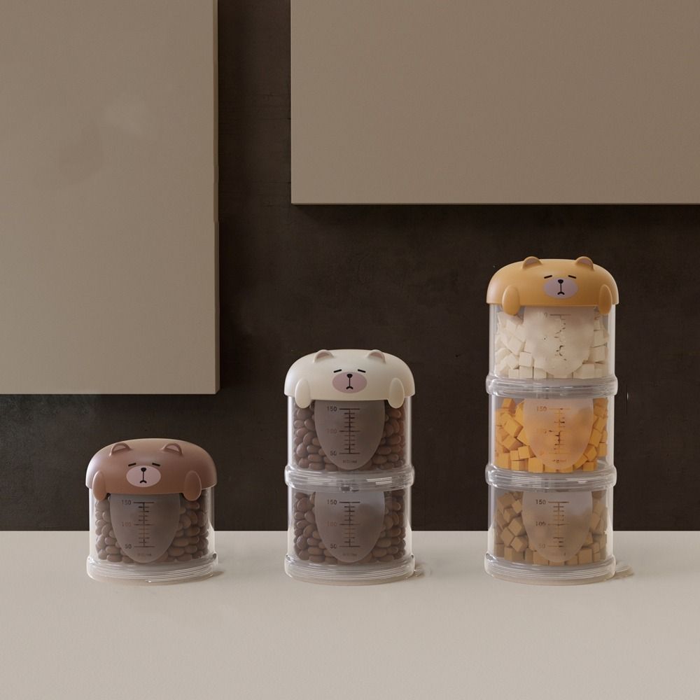 Practical Plastic Multi-Layer  - Food Storage Pet ulasan dan harga