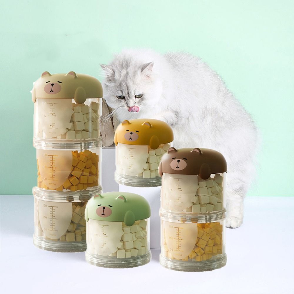 Practical Plastic Multi-Layer  - Food Storage Pet ulasan dan harga