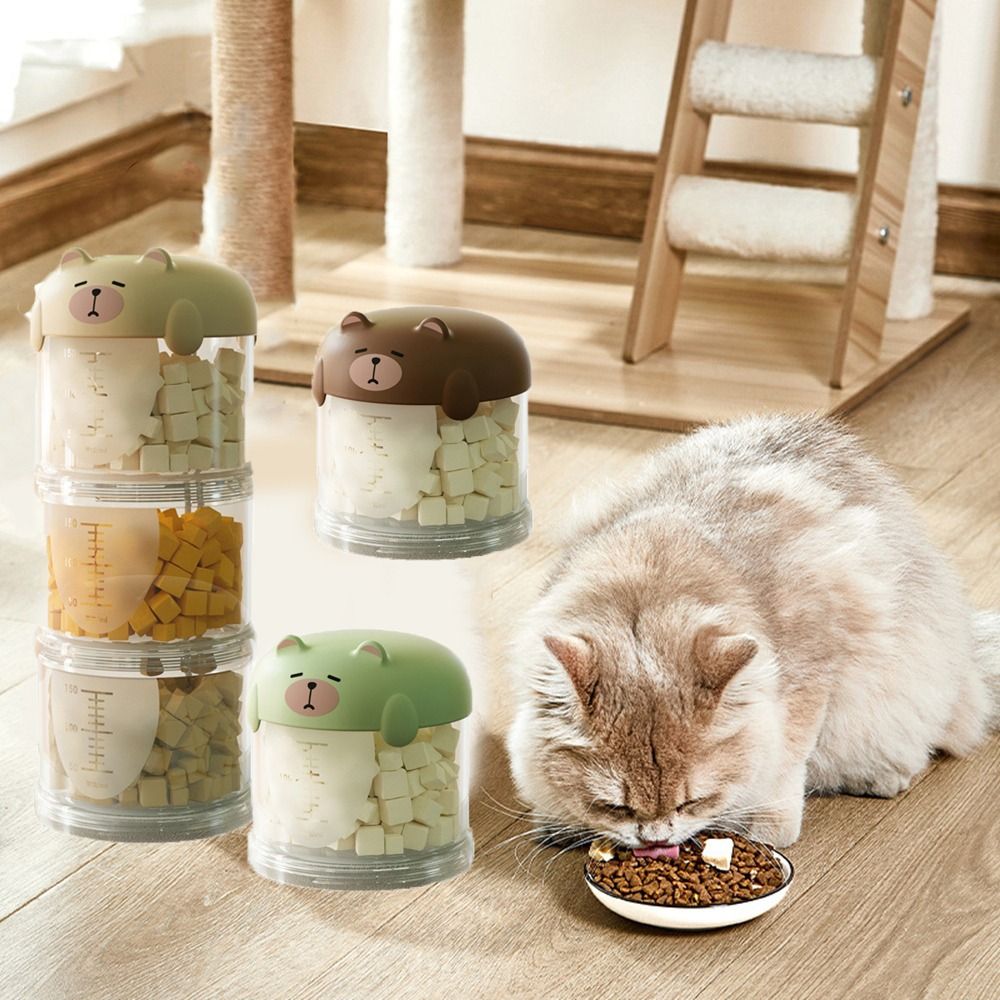 Practical Plastic Multi-Layer  - Food Storage Pet ulasan dan harga