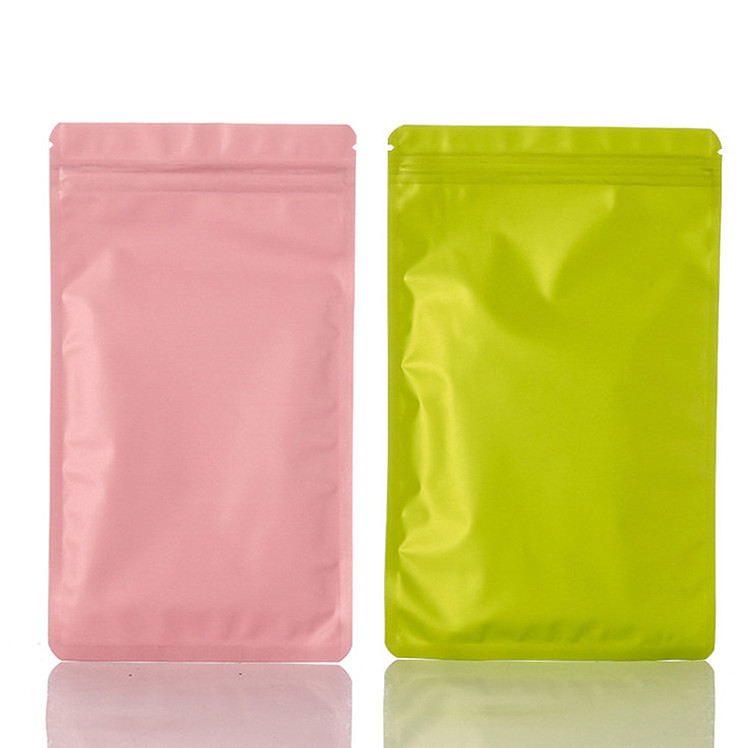 200pcs Frosted Aluminum Foil F - Food Storage Ziploc Bags ulasan dan harga