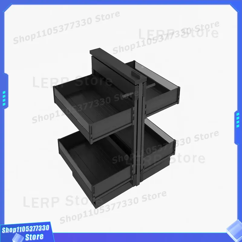 Double Pull Out Kitchen Cabine - Food Storage Without Pantry ulasan dan harga
