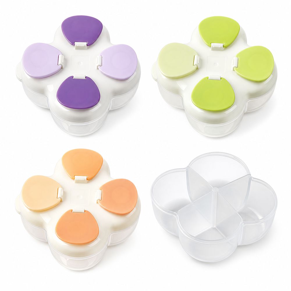 Partitioned Formula Dispenser  - Food Storage With Compartments ulasan dan harga