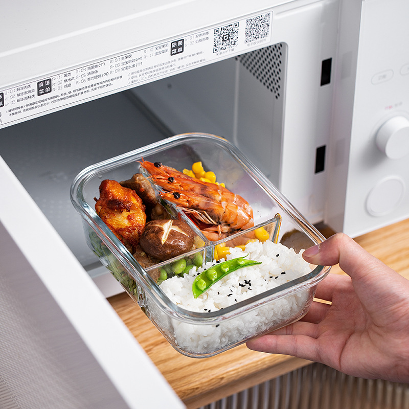 Glass Fresh-Keeping Box high B - Food Storage Containers Glass ulasan dan harga